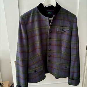 Gorgeous LRL plaid blazer